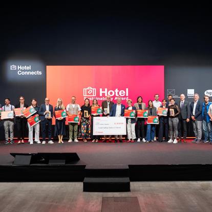 Due vincitori dall' Altopiano del Salto al Hotel Sustainability Award 2025